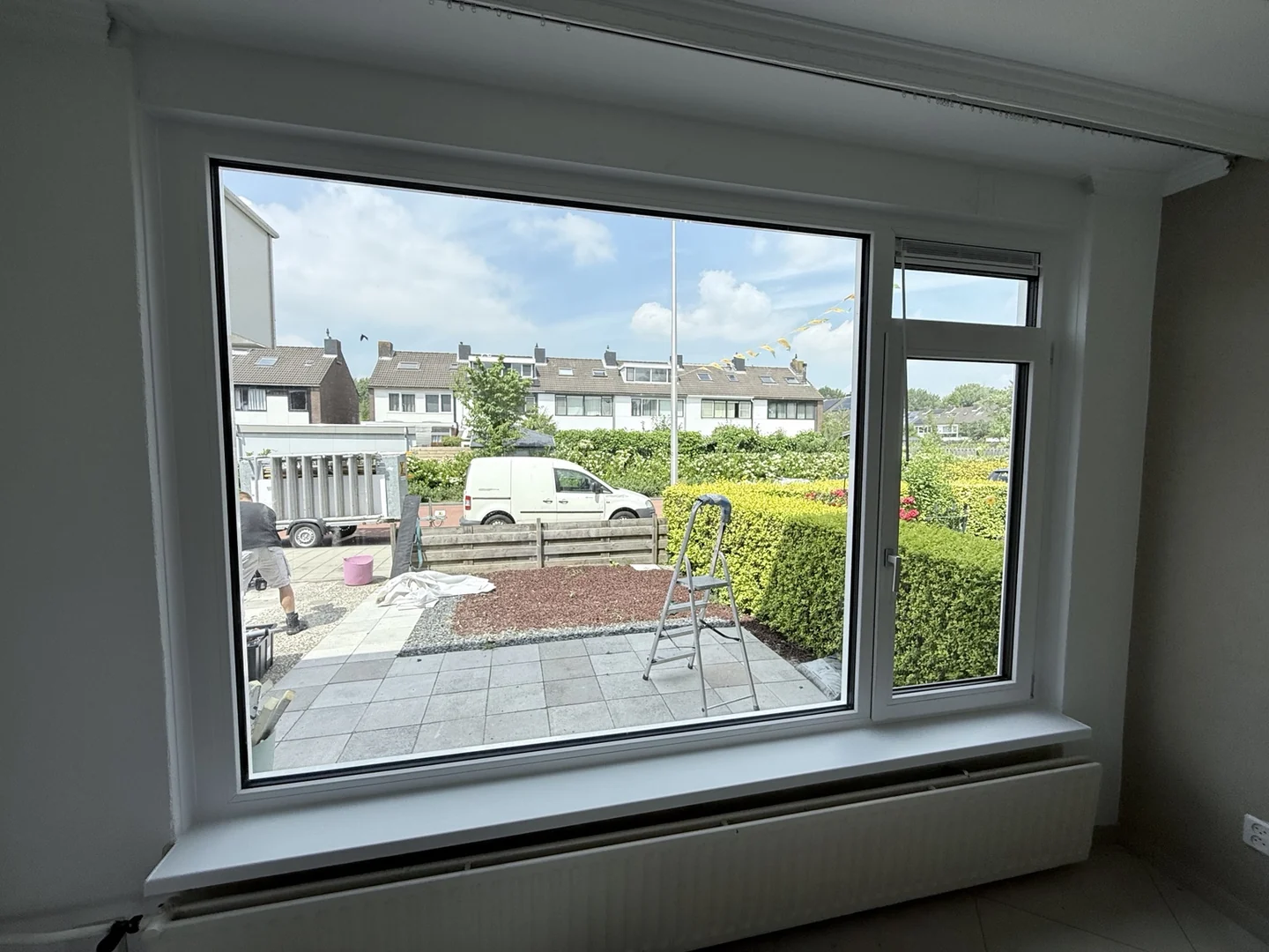 Montage in een bestaande woning